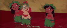 Beat Up You Are Crazy GIF - Beat Up You Are Crazy Lilo And Stitch GIFs