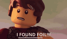 foil found kai ninjago lego