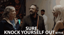 Sure Knock Yourself Out GIF - Sure Knock Yourself Out Got For It GIFs