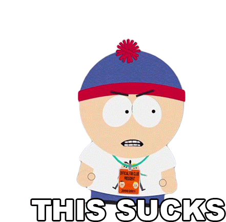 This Sucks Stan Marsh Sticker - This Sucks Stan Marsh South Park Stickers