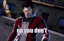 No More Hero No More Heroes GIF - No More Hero No More Heroes No You Dont GIFs