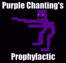 Purple Chanting GIF - Purple Chanting Prophylactic GIFs