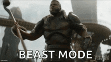 Chest Beating Mbaku GIF - Chest Beating Mbaku Black Panther GIFs