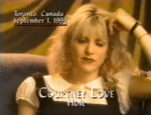Courtney Love Hole GIF - Courtney Love Hole Interview GIFs
