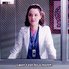 Greys Anatomy Jo Wilson GIF - Greys Anatomy Jo Wilson I Wont Eat For A Month GIFs