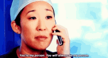Youre My Person Cristina Yang GIF - Youre My Person Cristina Yang Greys Anatomy GIFs