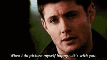Happy With You Dean Winchester GIF - Happy With You Dean Winchester Lisa GIFs