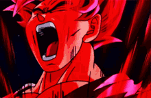 Dragon Ball Z Goku GIF - Dragon Ball Z Goku Screaming GIFs