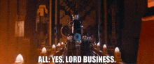 Lego Movie Lord Business GIF - Lego Movie Lord Business Robots GIFs