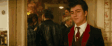 james potter aaron johnson handsome smiling party