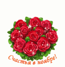 ноябрь розы GIF - ноябрь розы счастья GIFs