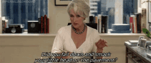 When Someone'S Talking Nonsense GIF - The Devil Wears Prada Meryl Streep Miranda Priestly GIFs