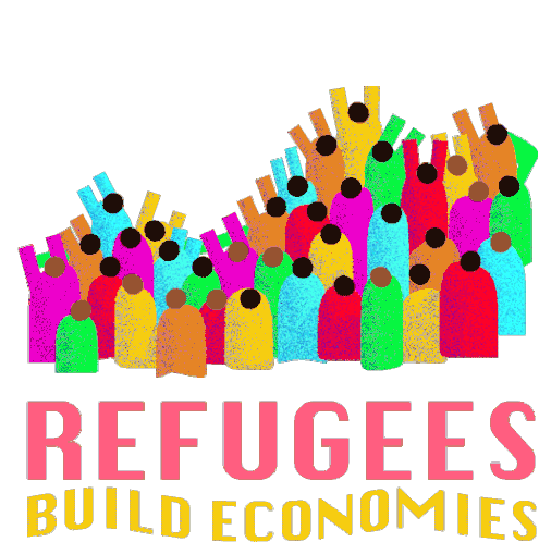 Refugee Refugees Sticker - Refugee Refugees Immigration Stickers