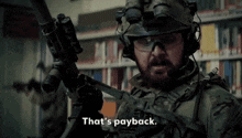 That'S Payback Seal Team GIF - That'S Payback Seal Team Sonny Quinn GIFs