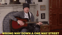 Limmy Wrong Way Down A One Way Street GIF - Limmy Wrong Way Down A One Way Street Wrong Way GIFs