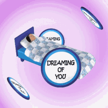 Dreaming Of You Dreaming GIF - Dreaming Of You Dreaming Dreams GIFs
