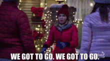 Superstore Amy Sosa GIF - Superstore Amy Sosa We Got To Go We Got To Go GIFs
