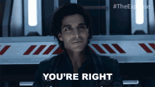 Youre Right Marco Inaros GIF - Youre Right Marco Inaros The Expanse GIFs