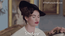 Shut Up Linda Radlett GIF - Shut Up Linda Radlett Lily James GIFs