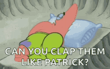 Patrick Star Clapping GIF - Patrick Star Clapping Butt GIFs