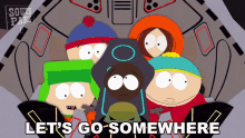 Lets Go Somewhere Eric Cartman GIF - Lets Go Somewhere Eric Cartman Kyle Broflovski GIFs