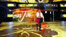 Samoa Joe Entrance GIF - Samoa Joe Entrance Wrestling GIFs