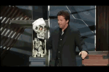 Silence! I Kill You GIF - Ventriloquist Skull Jeff Dunham GIFs