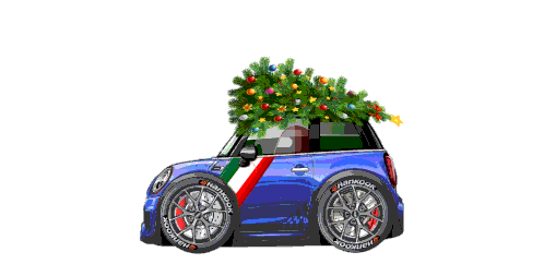 Mini Natale Sticker - Mini Natale Melatini Racing Stickers