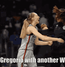 gregorio gregorioonlyws paige paige bueckers uconn