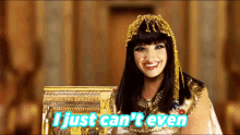 Can'T Even GIF - Awesomeness Tv Smile Cleopatra GIFs