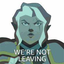 were not leaving pike trickfoot ashley johnson the legend of vox machina were not going away