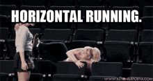 Horizontal Running. GIF - Pitch Perfect Fat Amy Rebel Wilson GIFs