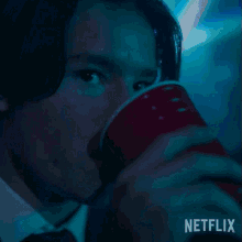 Drinking A Sip Young Royals GIF - Drinking A Sip Young Royals Sipping A Sip GIFs