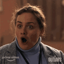 shocked diane pemberley the outlaws jaw dropped wide eyed
