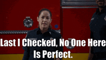 Station 19 Andy Herrera GIF - Station 19 Andy Herrera Last I Checked No One Here Is Perfect GIFs