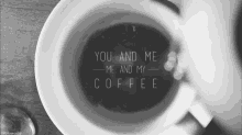 Coffee Me And My Coffee GIF - Coffee Me And My Coffee Pour GIFs
