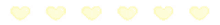 yellow heart pixel divider
