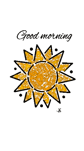 Morning Sun Sticker - Morning Sun Good Morning Stickers