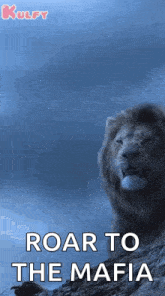 Lion Roaring Aruchuta GIF
