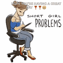 short girl problems funny