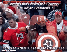 Adam Gase Browns Fans GIF - Adam Gase Browns Fans Kevin Stefanski GIFs