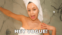 Hey Vogue Fernanda Ramirez GIF - Hey Vogue Fernanda Ramirez Hello Vogue Magazine GIFs