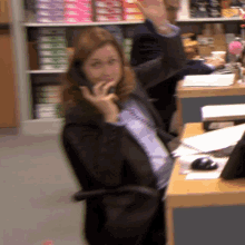 Pam Wave GIF - Pam Wave Office GIFs