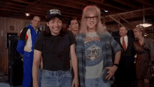 mike myers fished in waynes world dana carvey fish