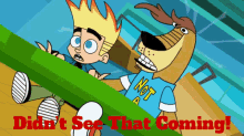 Johnny Test Didnt See That Coming GIF - Johnny Test Didnt See That Coming Unexpected GIFs