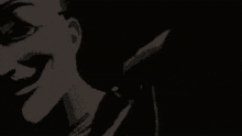 a black and white image of a joker with the words we are bcs anonymous in green letters