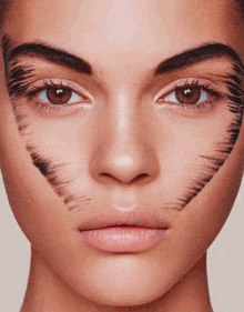 Makeup Face GIF