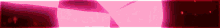 a pink and red striped background with a triangle in the middle .