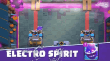 electro spirit run and stun clash royale fire attack defend