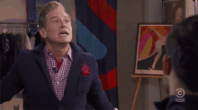 Colbert Report - Buddy Cole'S Finish Line Face GIF - Colbert Report Buddy Cole Happy GIFs